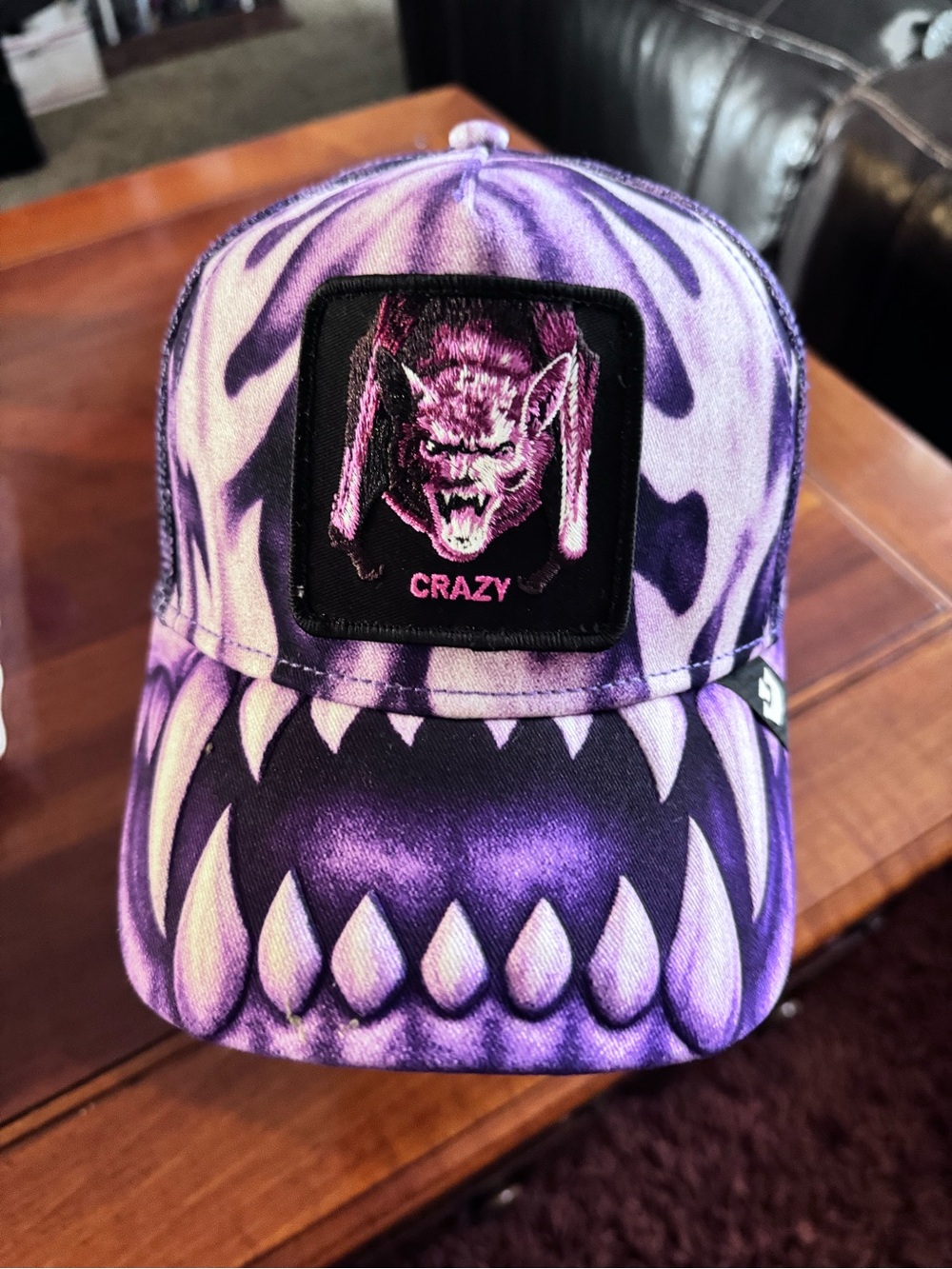 Goorin Bros. BATTY 2 Trucker Hat CRAZY. LIMITED EDITION SOLD OUT NWT.